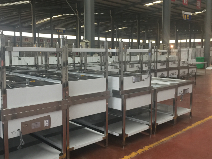 魯寶商用廚具在行動——五格保溫售飯臺完美收工
